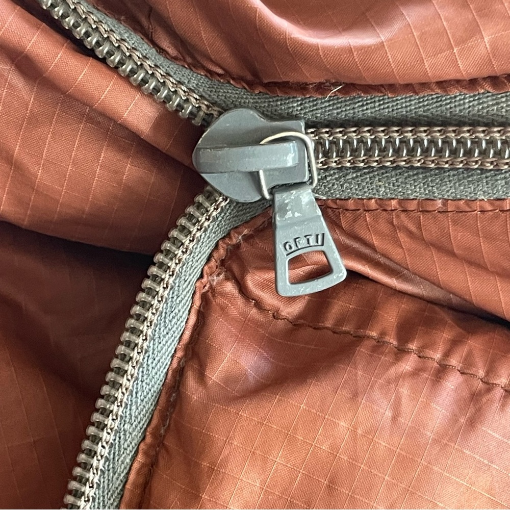 Vintage THE NORTH FACE GOOSE DOWN SLEEPING BAG Brown Color . 80+” U.S.A. - Picture 9 of 9